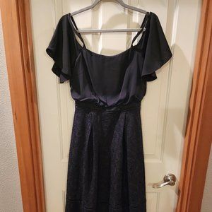 Black over the knee dress